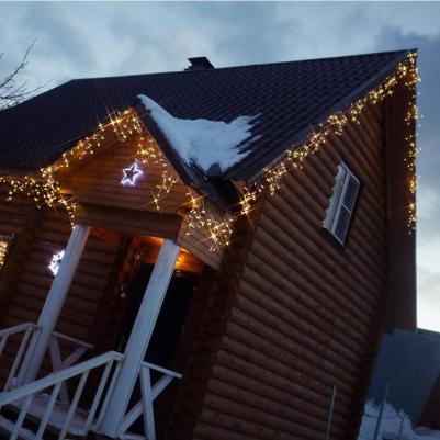 Гирлянда Айсикл 4.8x0.6m 176 LED Warm-White 255-146 – фото 5