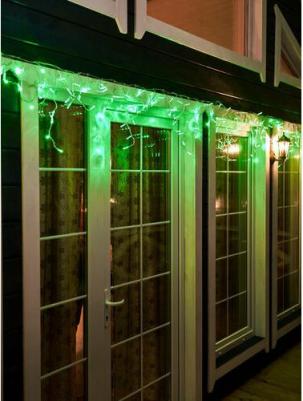 Гирлянда Айсикл 4.8x0.6m 176 LED White 255-135 – фото 12