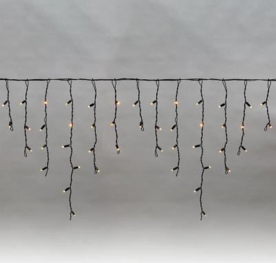 Гирлянда Айсикл 4.8x0.6m 176 LED Yellow 255-131 – фото 6