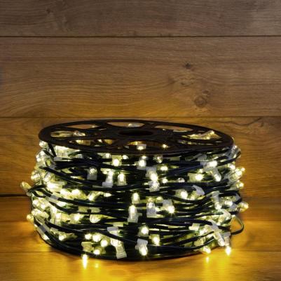 Гирлянда LED Clip Light 12V шаг 150 мм, цвет диодов теплый белый, Flashing 325-146 – фото 1