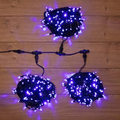 Гирлянда LED ClipLight 24V, 3 нити по 20 м, свечение с динамикой, цвет диодов Синий, цена за 1 шт