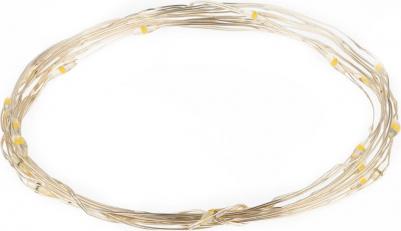 Гирлянда Роса, 2 м, 20 диодов, цвет желтый, тонкий батарейный блок, цена за 1 шт – фото 17