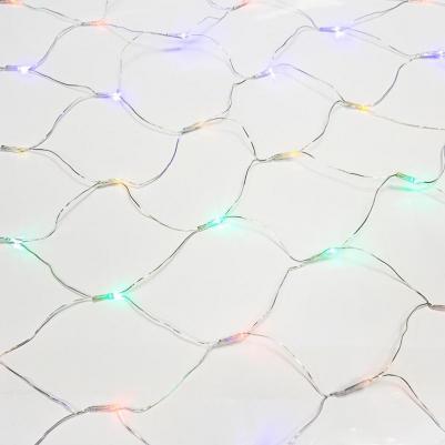 Гирлянда Сеть 1,8х1,5м, прозрачный ПВХ, 180 LED Мультиколор, цена за 1 шт – фото 14