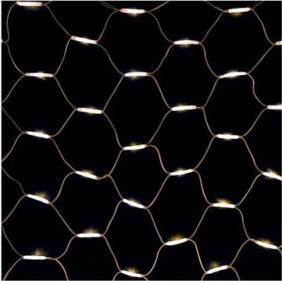 Гирлянда "Сеть" 2x3м, черный КАУЧУК, 432 LED Мультиколор – фото 5