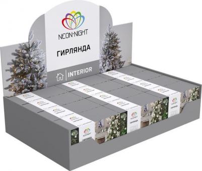 Гирлянда Твинкл Лайт 4 м, темно-зеленый ПВХ, 25 LED, цвет: Синий, цена за 1 шт – фото 10