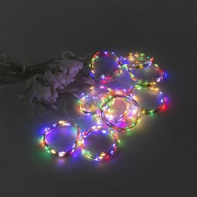 Гирлянда занавес 3 ? 3 м разноцветный 300 ламп – фото 1