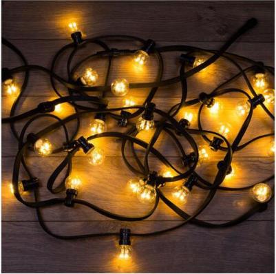 Набор Белт-Лайт 10 м, белый каучук, 30 ламп, цвет Теплый белый, IP65, соединяется, цена за 1 шт – фото 2