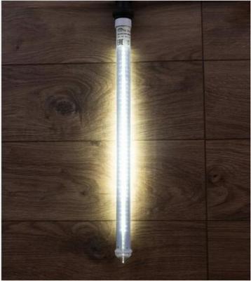 Сосулька светодиодная 100 см, 230 В, Е27, двухсторонняя, 60х2 диодов, цвет диодов белый, цена за 1 шт – фото 2