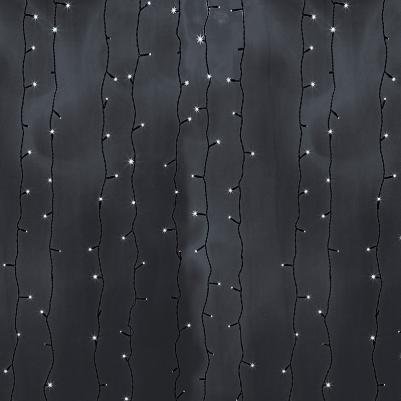 Световой занавес Светодиодный Дождь 235-165 2х6 м белый холодный – фото 1