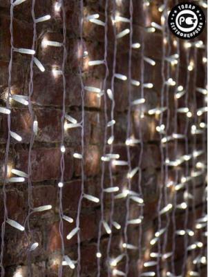 Световой занавес Светодиодный Дождь 235-211 3х3 м белый холодный – фото 5