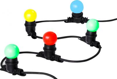 Гирлянда Белт лайт 5 м+1,5 м сет пр, 20 патроновЕ27, 220В, IP65, цена за 1 шт