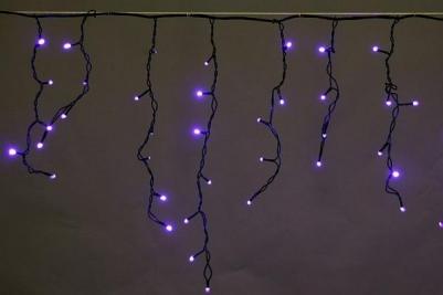 Светодиодная гирлянда бахрома A-056AR BL/WT FLASH – фото 1