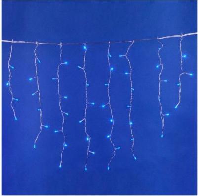 Бахрома светодиодная ULD-B3010-200/DTA с контроллером, 200 светодиодов, 3 м, синий, IP20, провод прозрачный, цена за 1 шт – фото 6