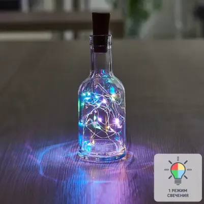 Гирлянды ULD-S0200-020/SСR/3LR MULTI IP20 WINESTOPPER, цена за 1 шт