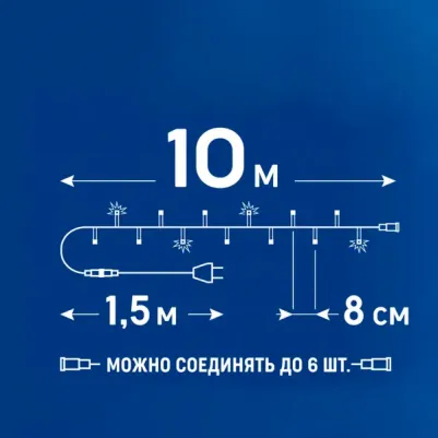 Гирлянды ULD-S1000-120/TBK MULTI IP67, цена за 1 шт – фото 5