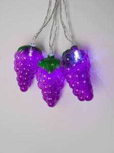Новогоднее освещение ULD-S0400-010/STB/2AA WHITE IP20 GRAPES, цена за 1 шт – фото 1