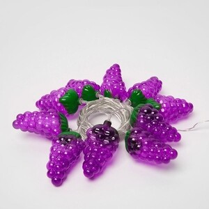 Новогоднее освещение ULD-S0400-010/STB/2AA WHITE IP20 GRAPES, цена за 1 шт