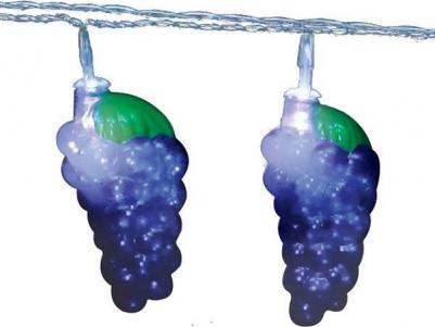 Новогоднее освещение ULD-S0400-010/STB/2AA WHITE IP20 GRAPES, цена за 1 шт – фото 4