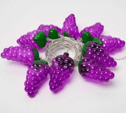 Новогоднее освещение ULD-S0400-010/STB/2AA WHITE IP20 GRAPES, цена за 1 шт – фото 5