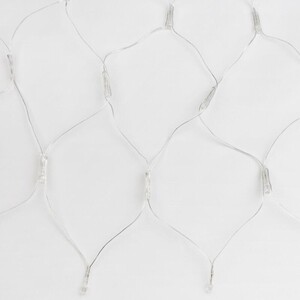 Сетка светодиодная ULD-N2520-240/DTA с контроллером, 240 светодиодов, 2.5х2 м, белая, IP20, провод прозрачный, цена за 1 шт – фото 1