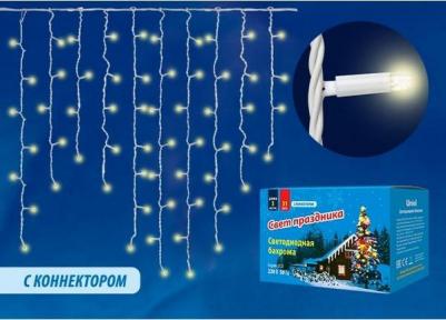 Световая бахрома ULD-B3010-200/SWK UL_UL-00003679 3х0,7 м белый теплый – фото 7