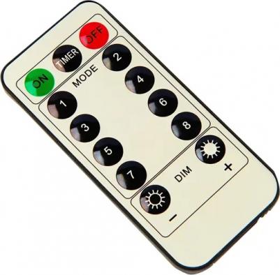 Uld-b20007-480 dta rc white ip44 бахрома светодиодная, 20м. с пультом. 480 светодиодов. белый свет. провод прозрачный., 1шт – фото 1