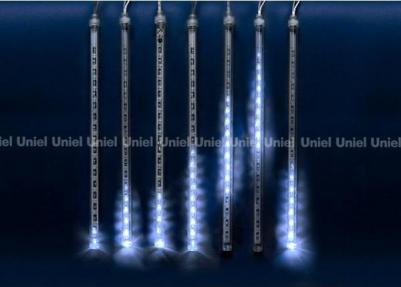 Занавес светодиодный фигурный ULD-E2405-240/DTK Падающие звезды, соединяемый, цена за 1 шт – фото 9