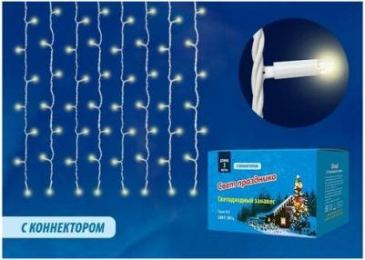 Занавес светодиодный с эффектом мерцания 3х2м LED240 Теплый белый
