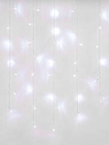 Занавес светодиодный ULD-C1515-160/DTA WHITE IP20,1,5х1,5 м, 160 led, белый, с контроллером, провод прозрачный, IP20, цена за 1 шт – фото 6