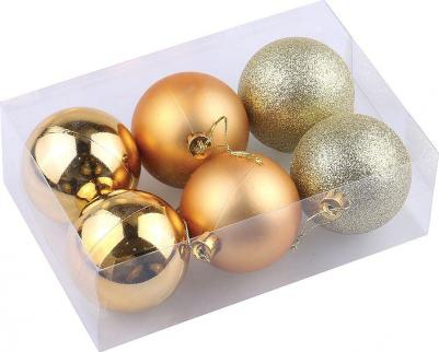 Набор шаров на ель 590875 8 см 6 шт