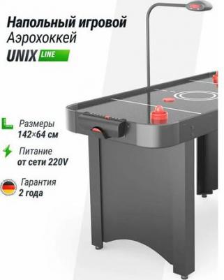 Игровой стол Аэрохоккей (142х64 cм) Black – фото 2