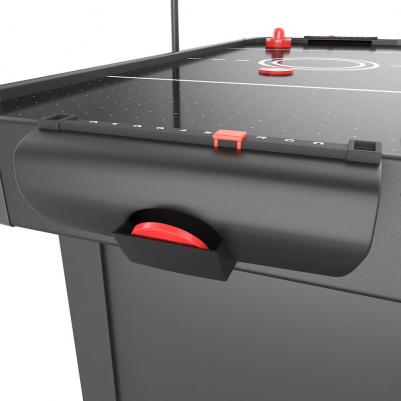 Игровой стол Аэрохоккей (142х64 cм) Black – фото 4