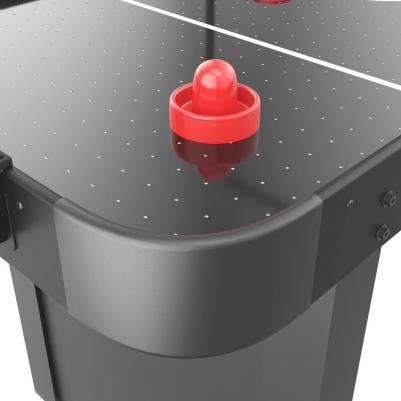 Игровой стол Аэрохоккей (142х64 cм) Black – фото 6