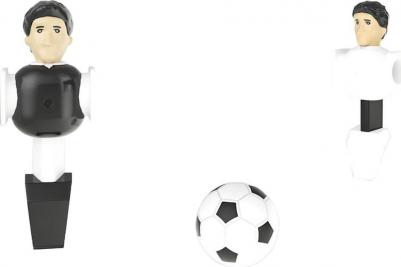 Игровой стол Футбол Кикер 140х74 cм, настольная игра для детей и взрослых, большой напольный футбол – фото 2