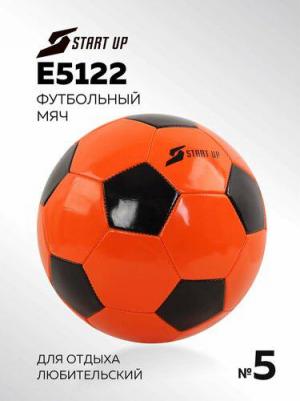 Футбольный мяч E5122 №5 orange/black – фото 4