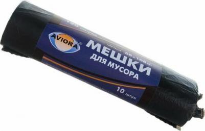Пакет 120L 10шт Black 106-066