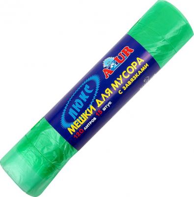 Мешки для мусора с завязками 120л (15шт.) 902040 – фото 2