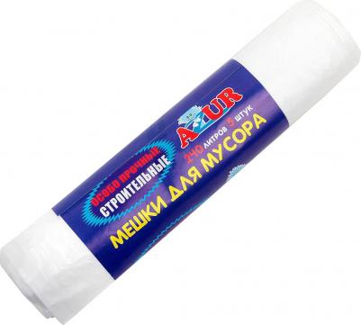 Мешки для мусора строительные 240л 5шт – фото 1