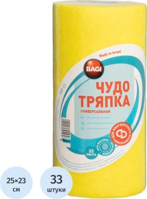 Салфетки хозяйственные в рулоне Чудо-тряпка вискоза 25x23 см 33 листа в рулоне – фото 11