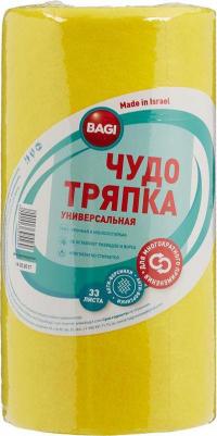 Салфетки хозяйственные в рулоне Чудо-тряпка вискоза 25x23 см 33 листа в рулоне