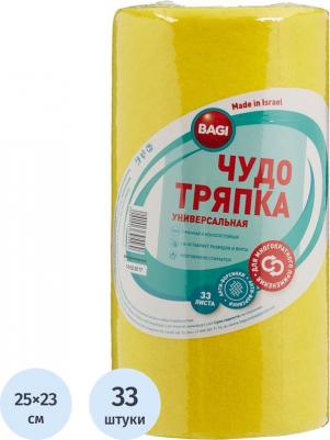 Салфетки хозяйственные в рулоне Чудо-тряпка вискоза 25x23 см 33 листа в рулоне – фото 12