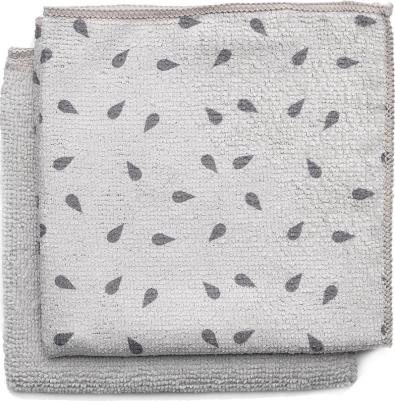 Набор чистящих салфеток из микрофибры 30x30 см, 2 шт