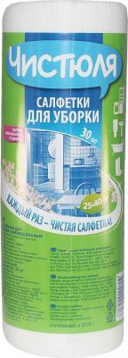 Салфетки вискозные, в рулоне, 25х40 см, 30 шт, ТМ – фото 5