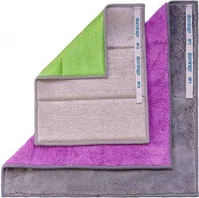 Салфетка для уборки Виндозер для мытья окон 20x25, 30x35 см 2 шт – фото 1