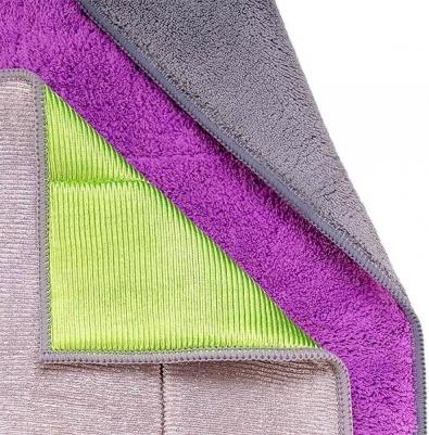 Салфетка для уборки Виндозер для мытья окон 20x25, 30x35 см 2 шт – фото 4