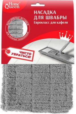 Насадка для швабры Еврокласс из микрофибры с абразивными вставками для кафеля – фото 1