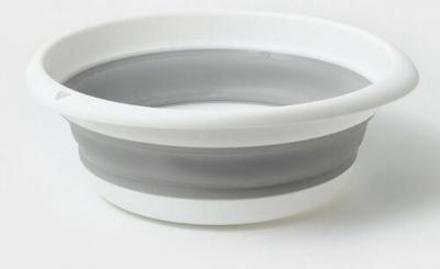 Таз складной "Флекс", 10 л, 39.5x40x5.5 см, цвет смоки – фото 5
