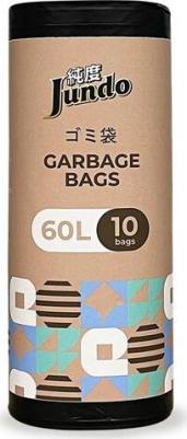 Мешки для мусора высокой прочности Garbage bags 60 литров, 10 штук – фото 1