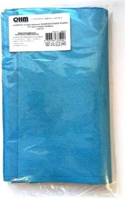 Салфетка хозяйственная микрополимер PVA/PU 35х40 310 г/м2 синий 5 шт/уп – фото 3