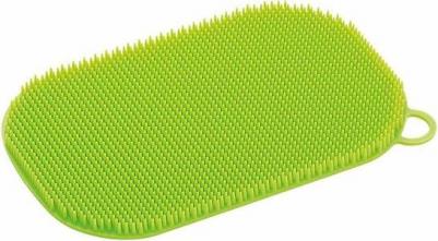 Силиконовая губка зеленая 13 см